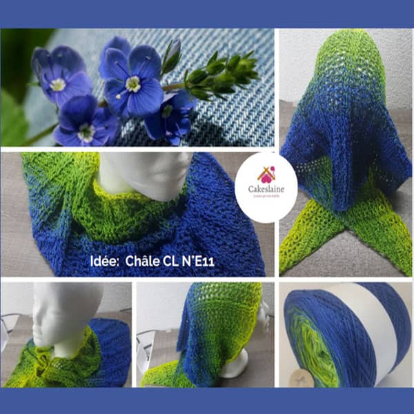 Produit Cake Pelote de laine ref: CL N°E11