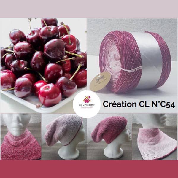 Produit Cake Pelote de laine ref: CL N°C54