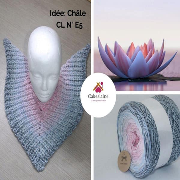 Produit Cake Pelote de laine ref: CL N°E5