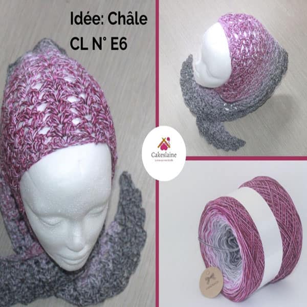 Produit Cake Pelote de laine ref: CL N°E6