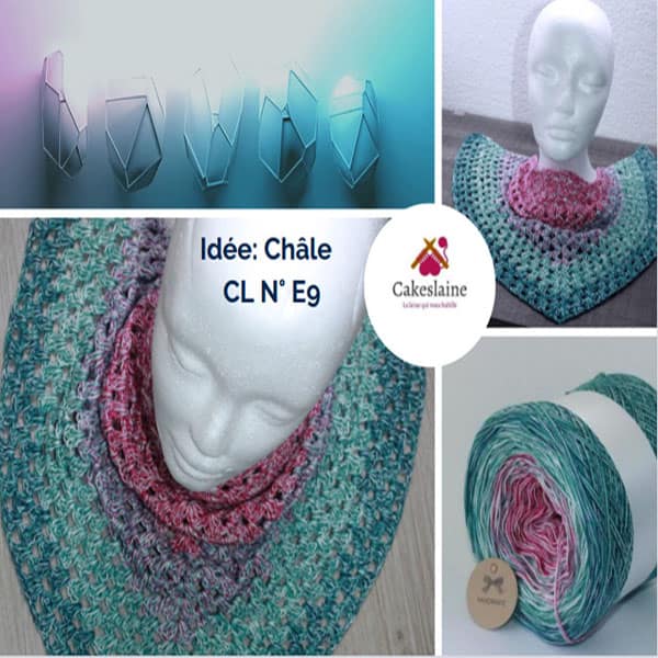 Produit Cake Pelote de laine ref: CL N°E9