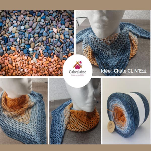 Produit Cake Pelote de laine ref: CL N°E12