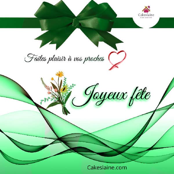 carte-cadeau joyeuse fête