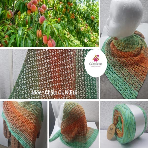 Produit Cake Pelote de laine ref: CL N°E16