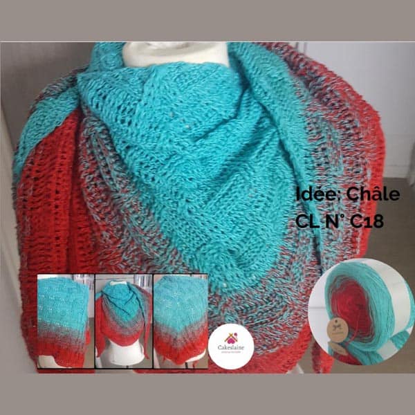 Produit Cake Pelote de laine ref: CL N°C18