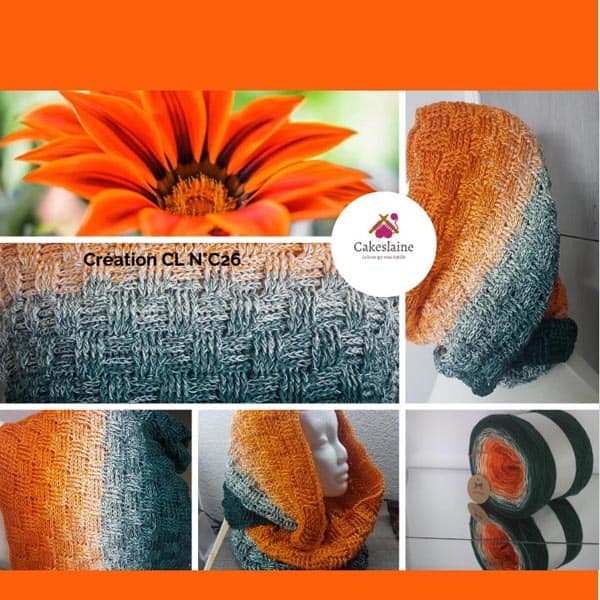 Produit Cake Pelote de laine ref: CL N°C26