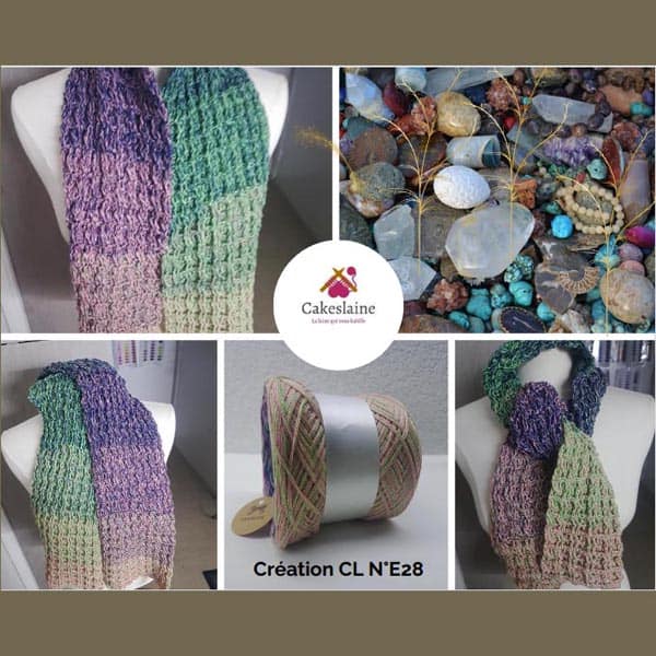 Produit Cake Pelote de laine ref: CL N°E28