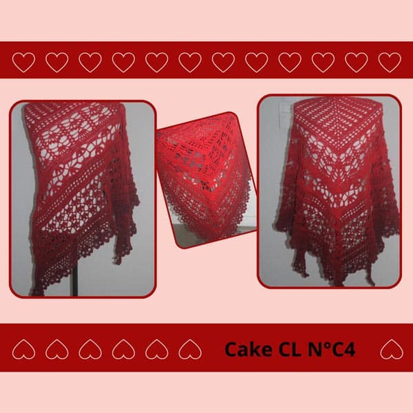 Produit Cake Pelote de laine ref: CL N°C4