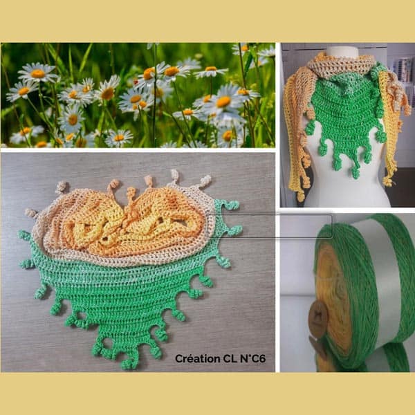 Produit Cake Pelote de laine ref: CL N°C6