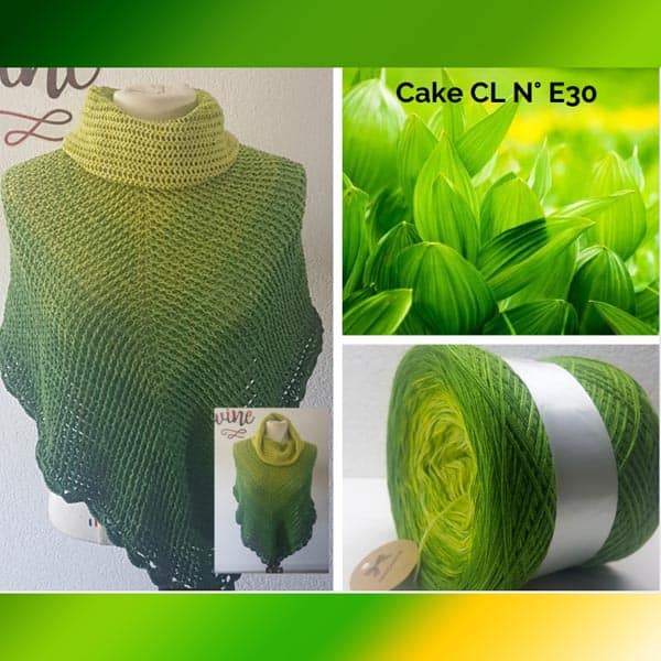 Produit Cake Pelote de laine ref: CL N°E30