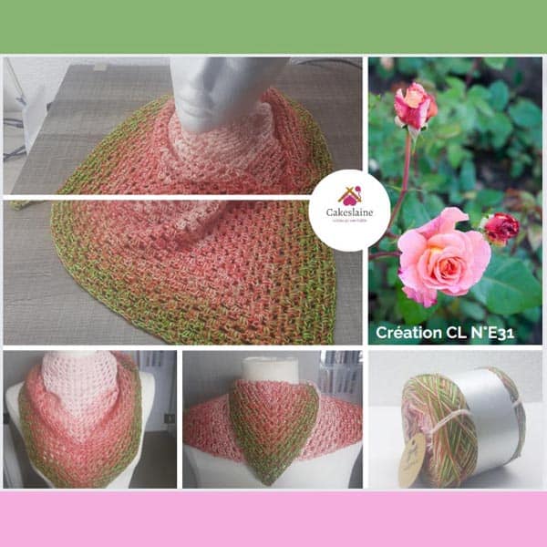 Produit Cake Pelote de laine ref: CL N°E31