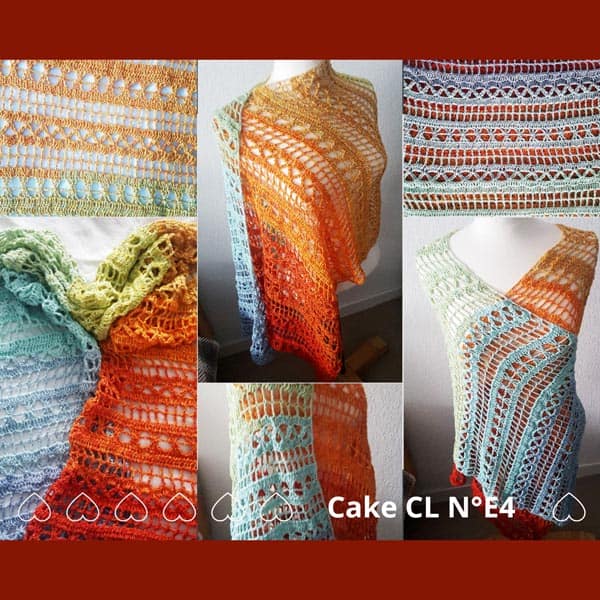 Produit Cake Pelote de laine ref: CL N°E4